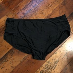 Catalina Swim Brief with ruching on sides.
